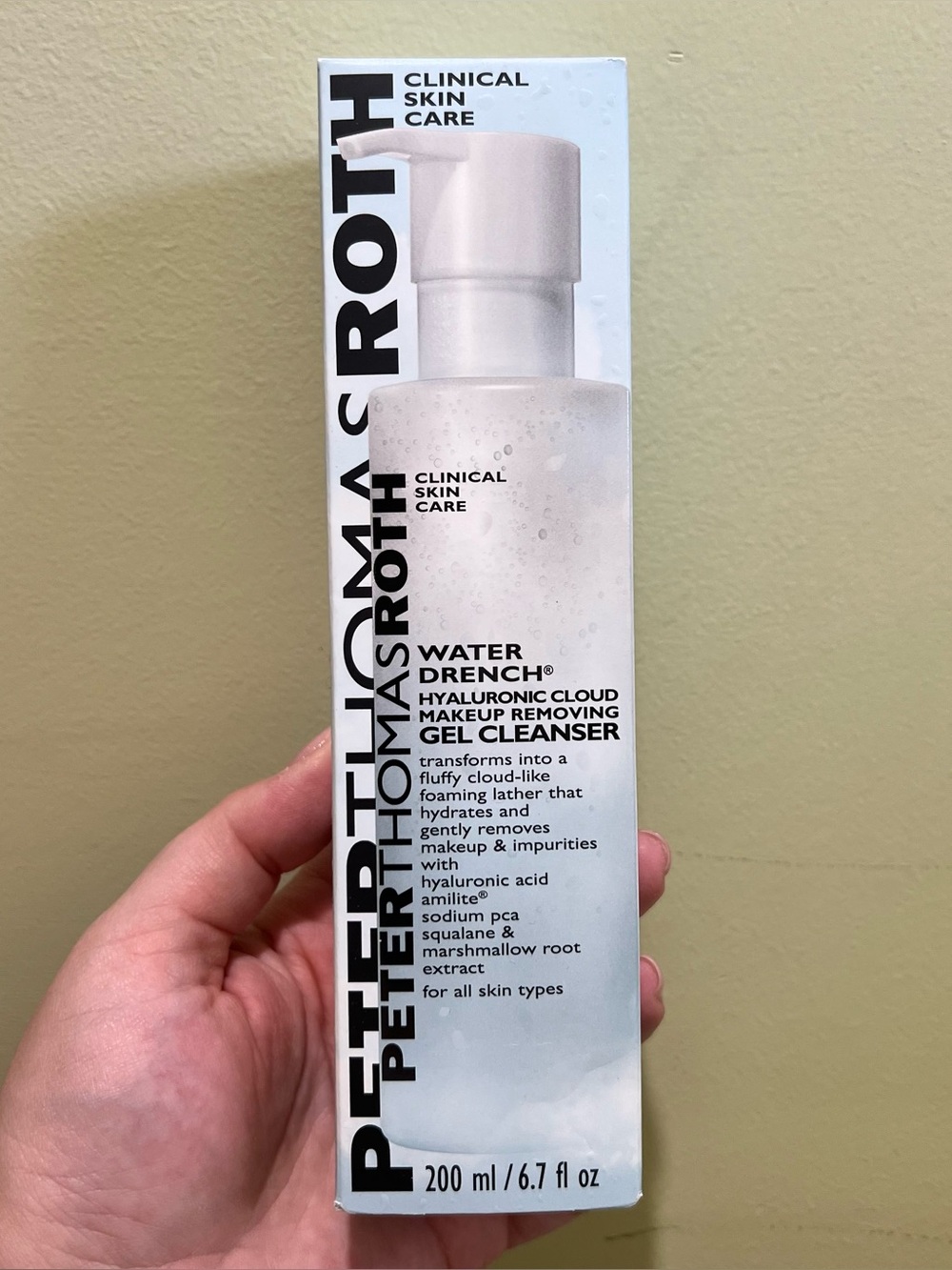Peter Thomas Roth Water Drench Gel Cleanser new